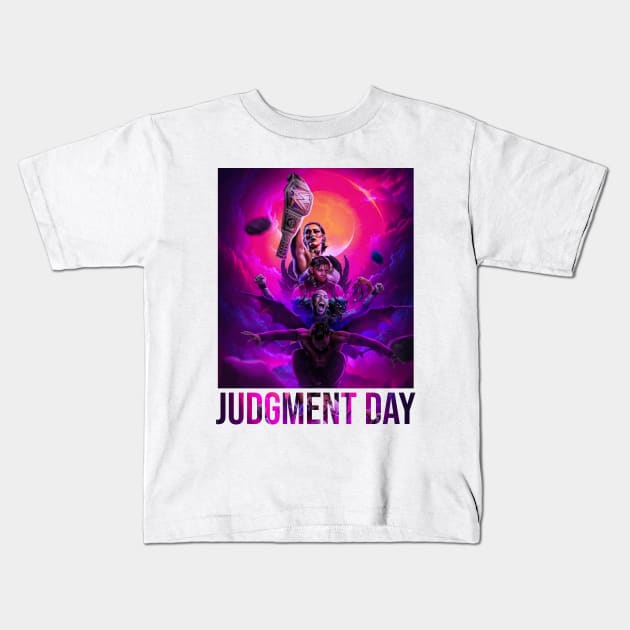 JUDGMENT DAY Kids T-Shirt by Tayooanaku